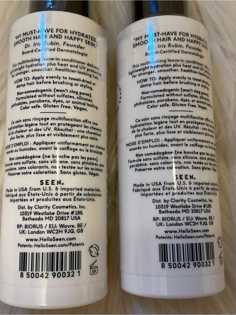 SEEN Leave-In Conditioner - New x2
